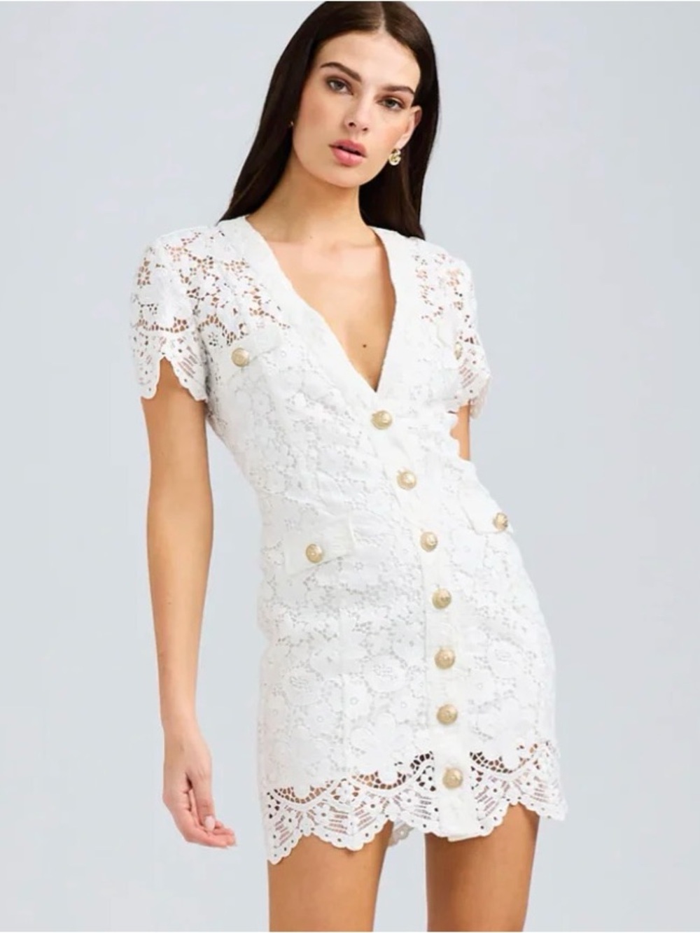 Generation love Anne Lace mini Sheath Dress womens size xl cottagecore NWT